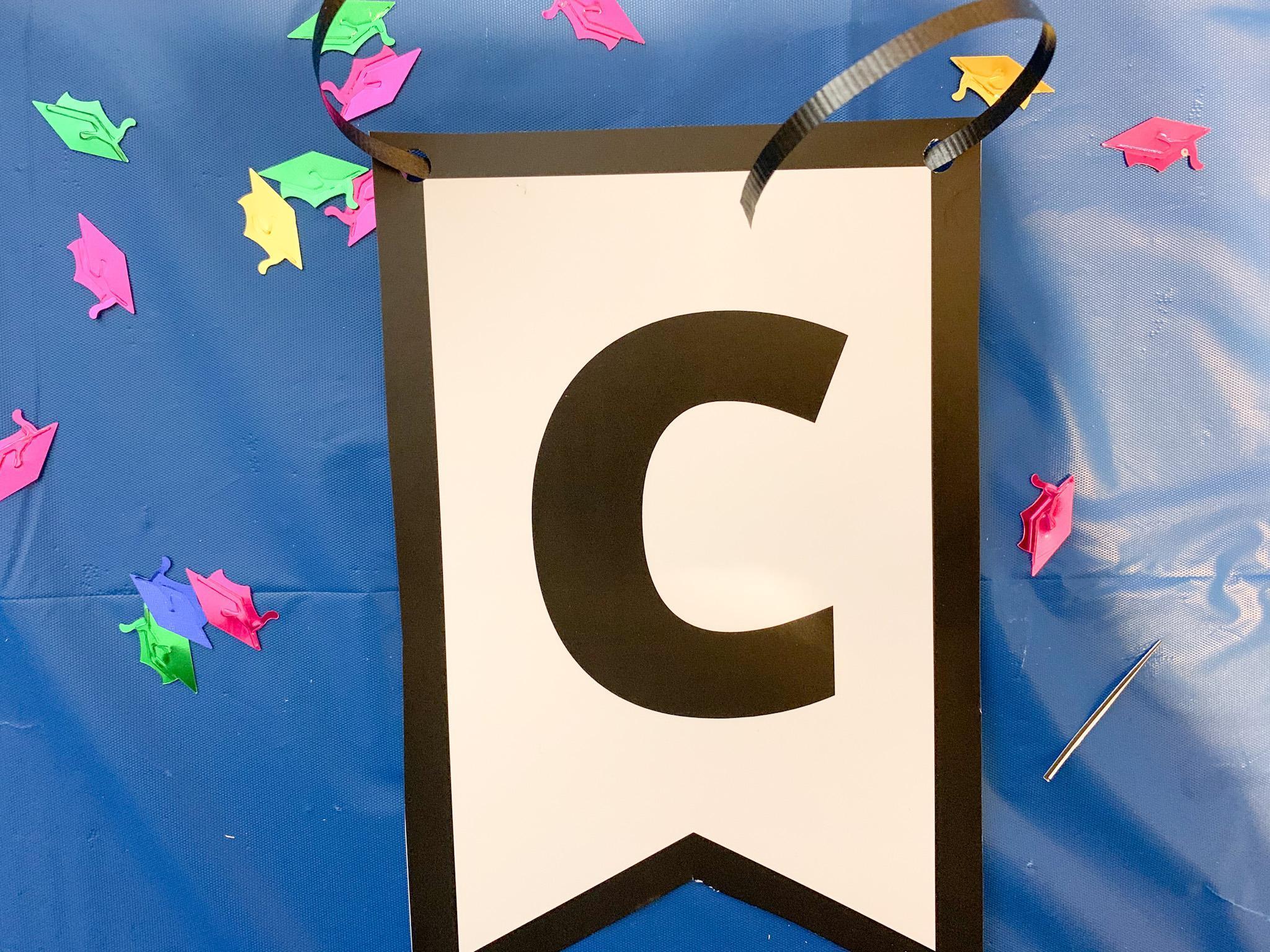 kindergarten graduation banner printable