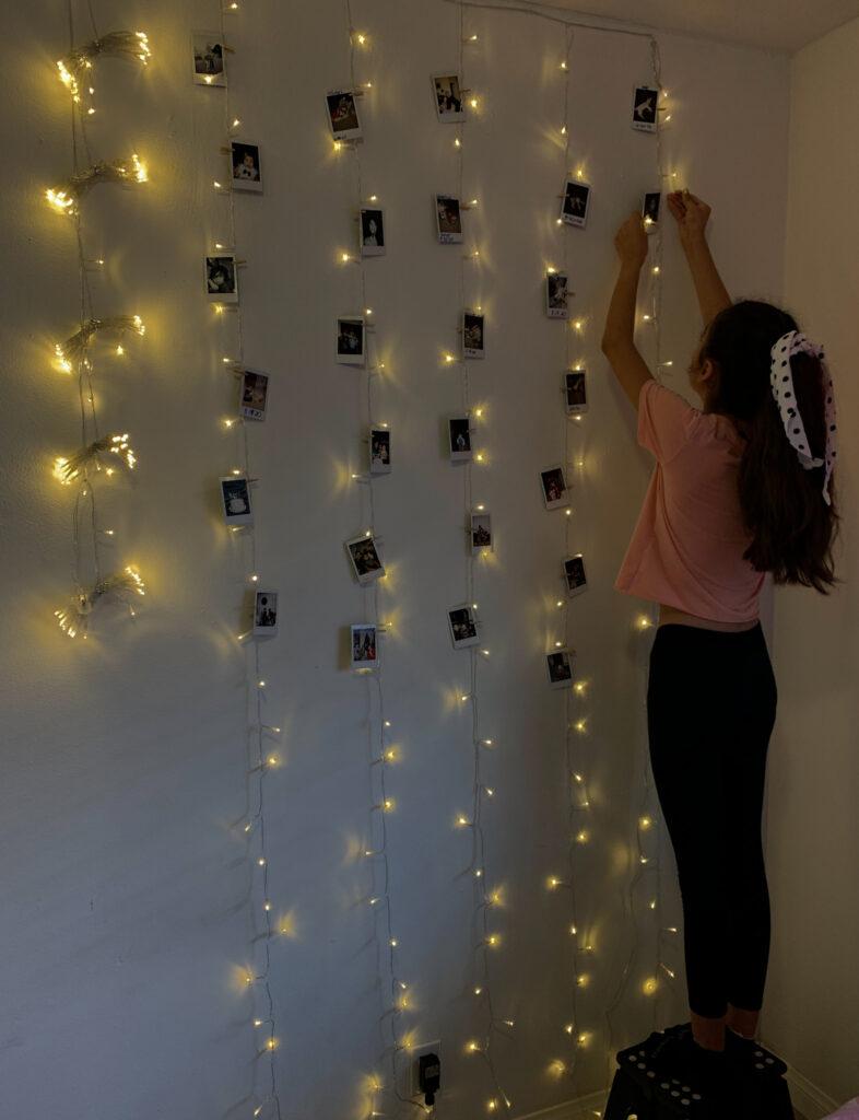 fairy lights photography ideas