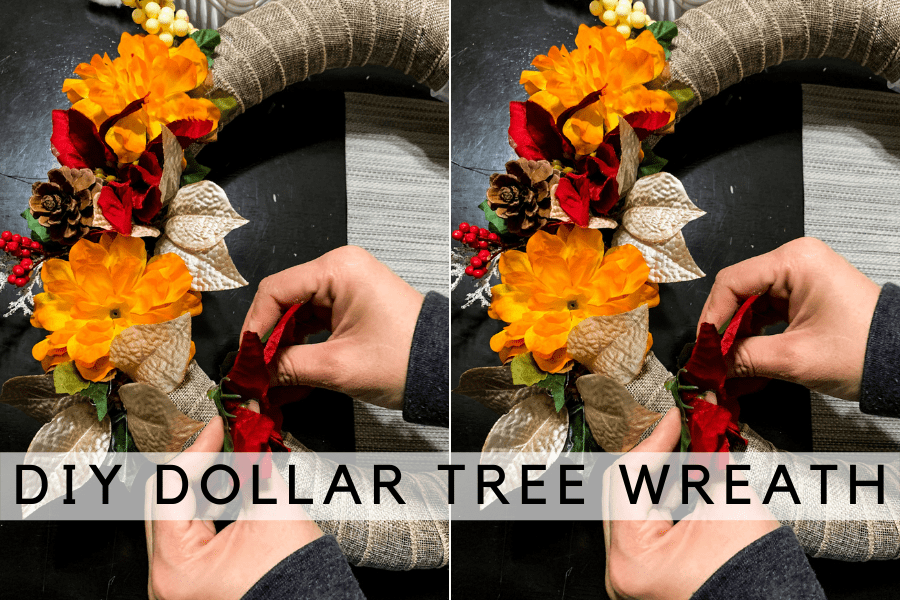 diy dollar tree wreath