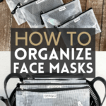 how to organize family face masks