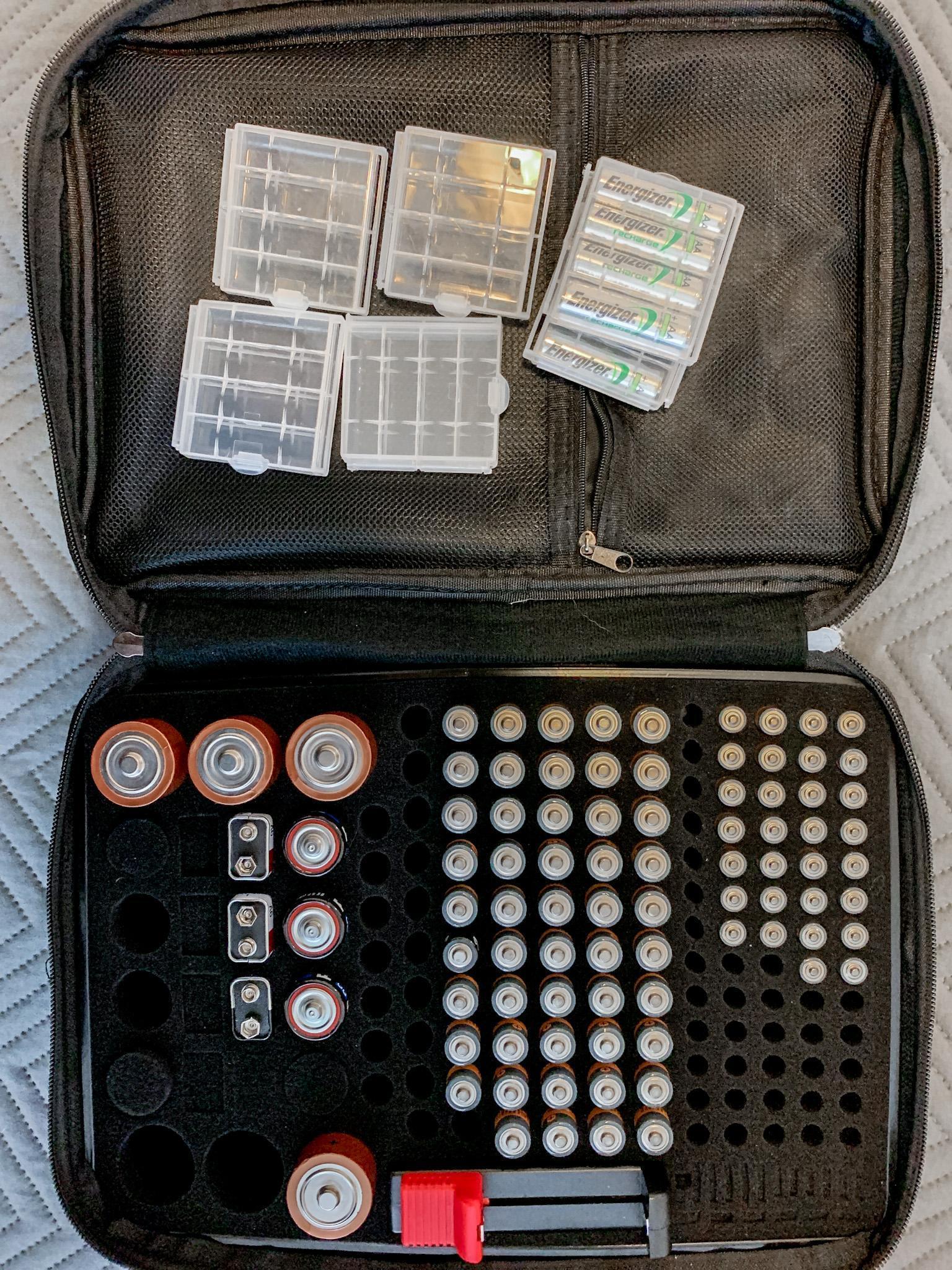 battery organizer