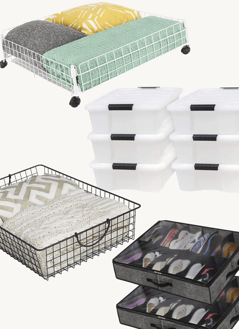 11 Genius Under-the-Bed Storage Solutions To Maximize the Storage Space Under Your Bed.