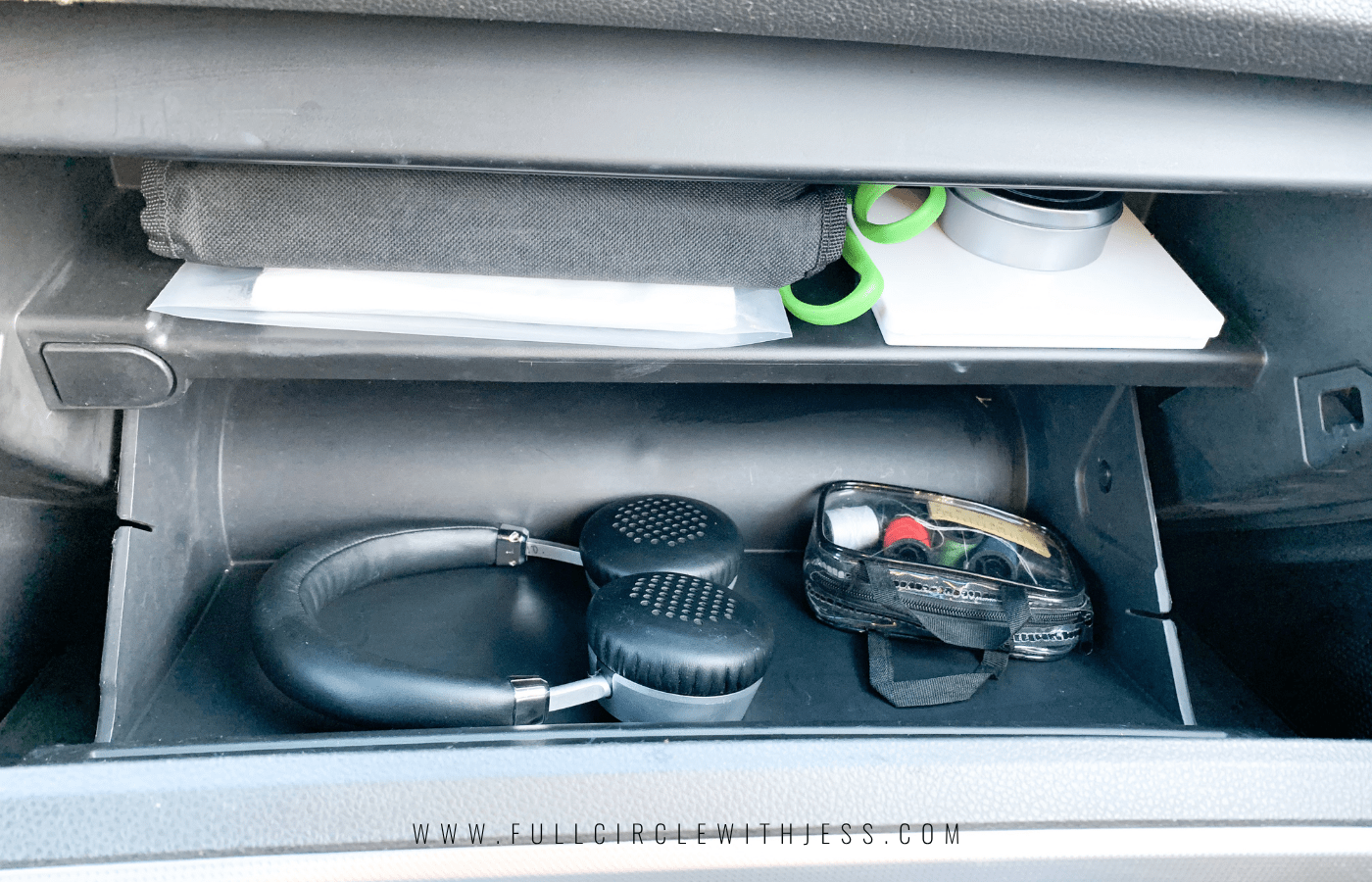 car glove compartment organized and clutter free glove compartment