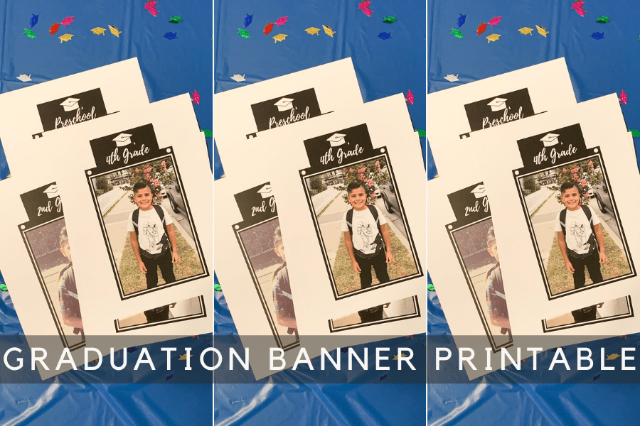 graduation banner printable