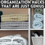 linen closet storage hacks