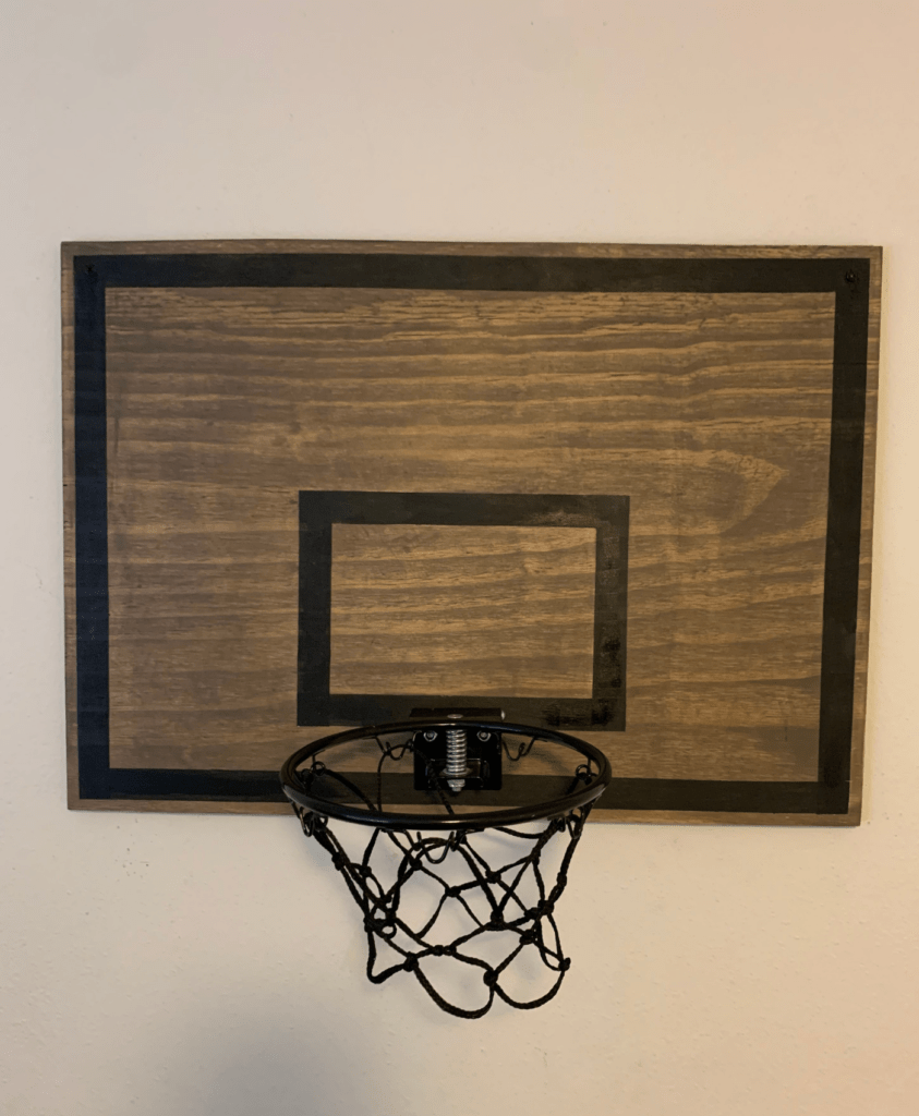 diy basketball hoop base