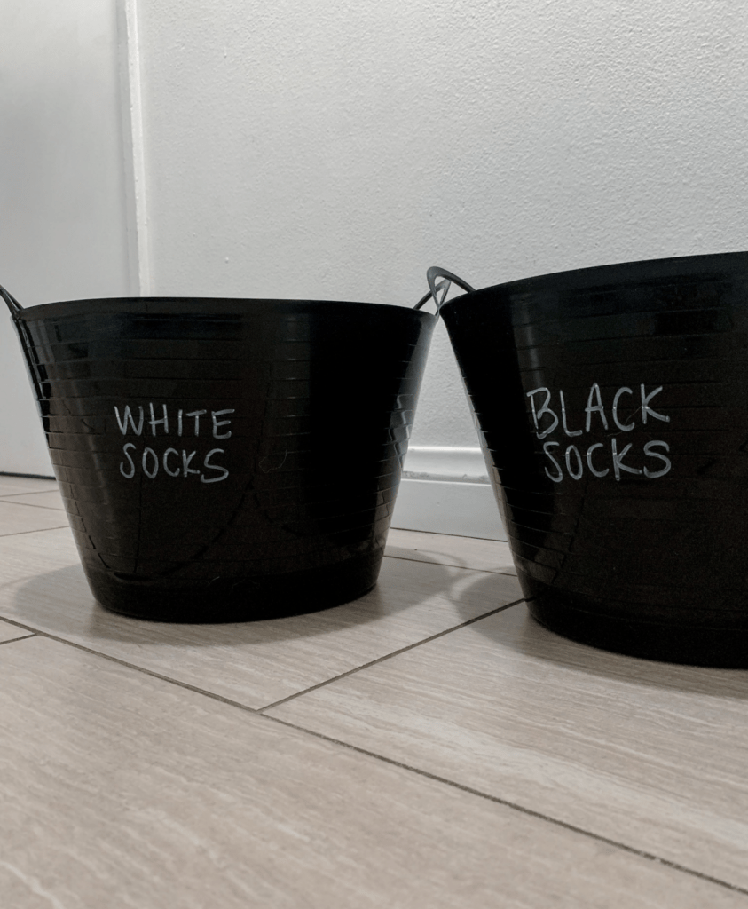 how to store socks without drawers