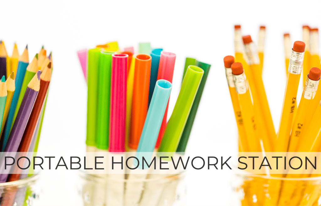 portable homework station