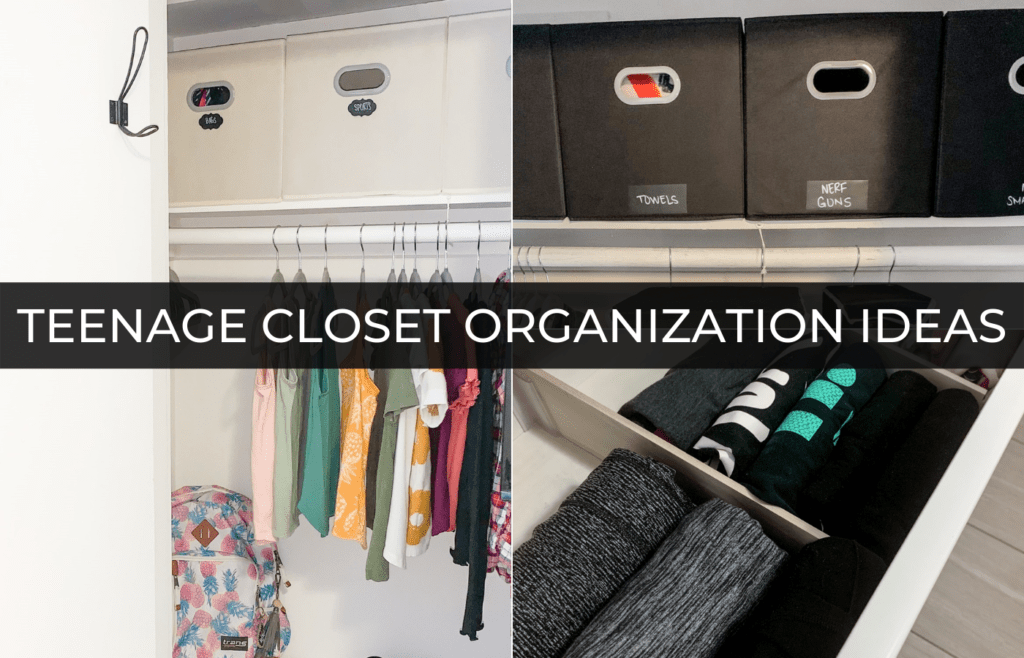 teenage closet organization ideas