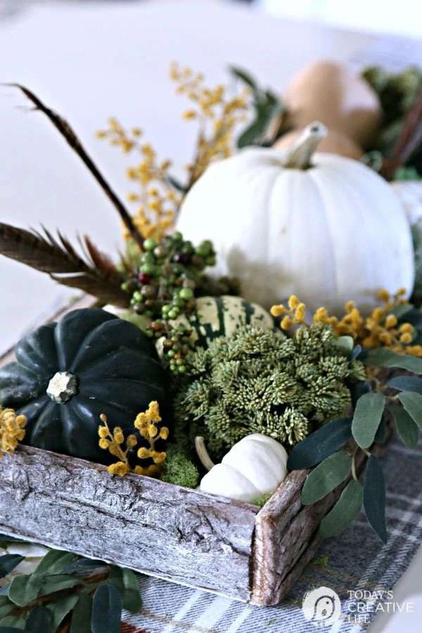 back porch fall decor