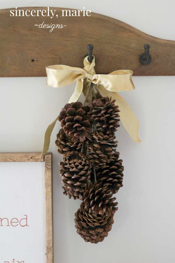 how to make outdoor fall garland