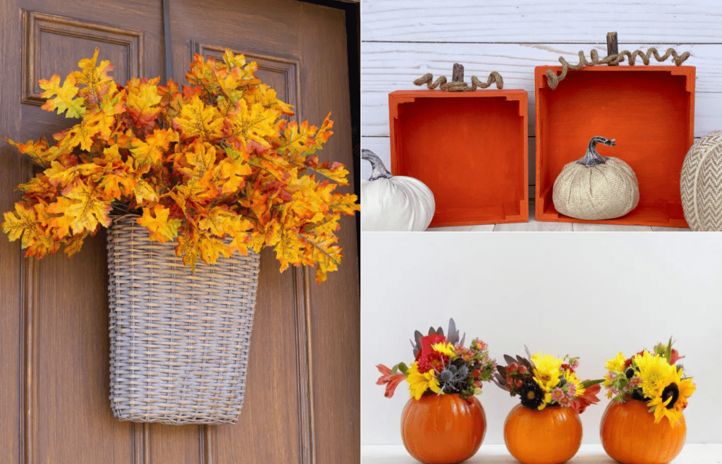 outdoor diy fall decor