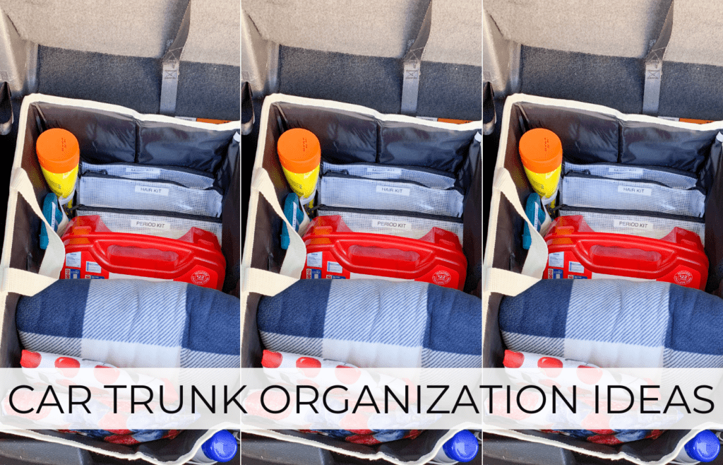 car trunk organization ideas