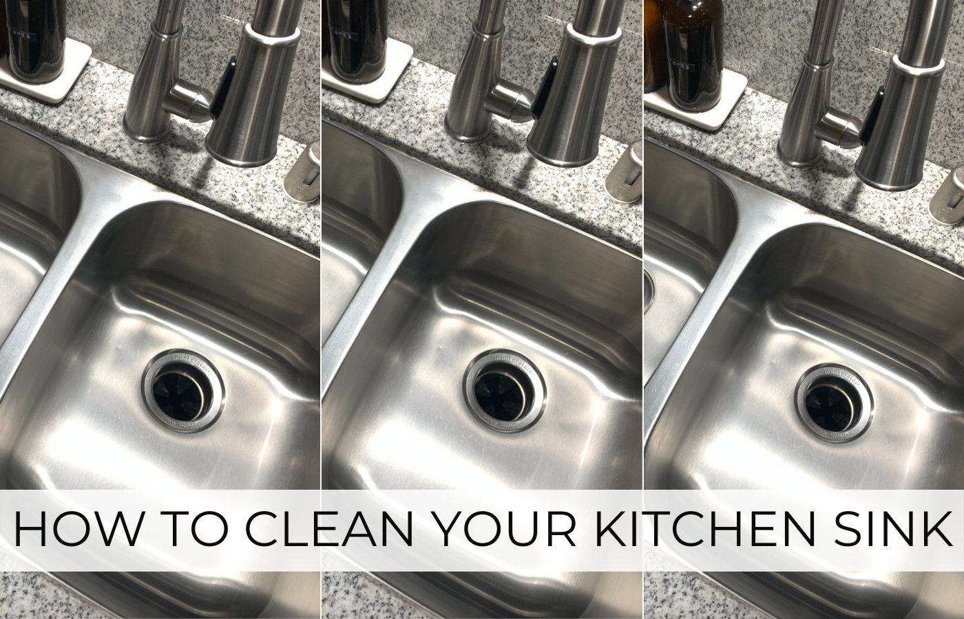 How To Clean Your Kitchen Sink 4 Easy Steps To A Clean Stainless
