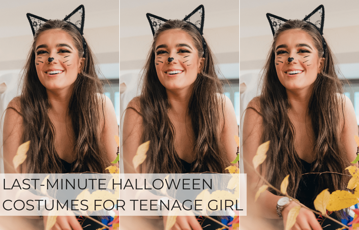 LastMinute Halloween Costumes For Teenage Girl 15+ Cute Teenage Girl