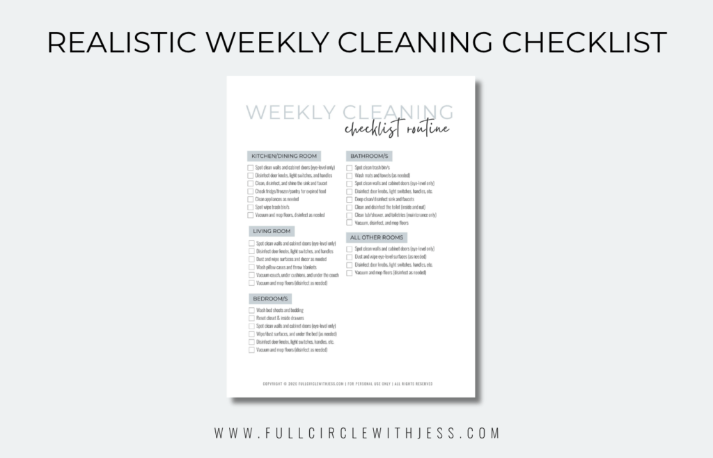 seasonal deep clean