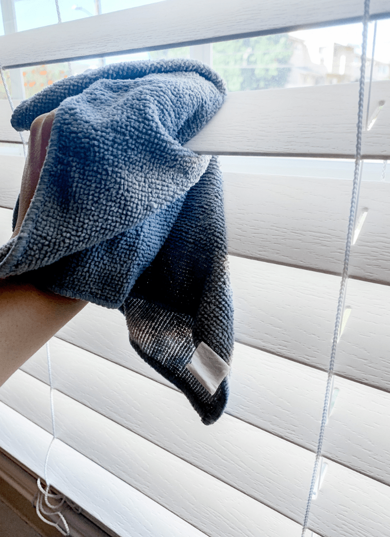 How To Clean Horizontal Blinds Without Removing Them