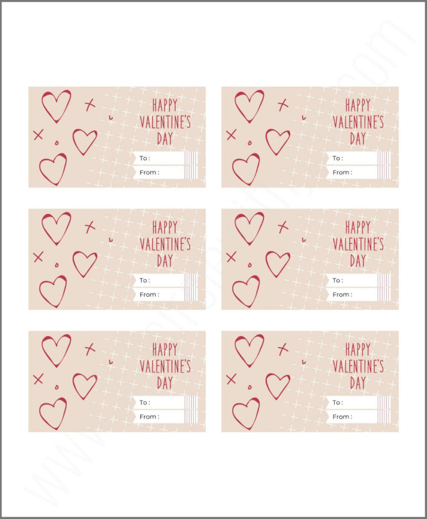 free valentine gift tags to print