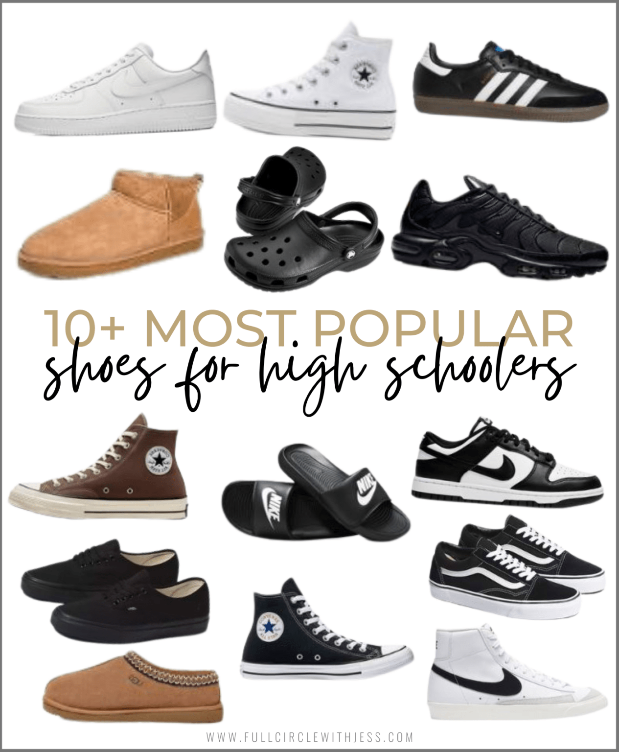 Most Popular Shoes For High Schoolers | Top 10+ Popular Shoes For Teens ...