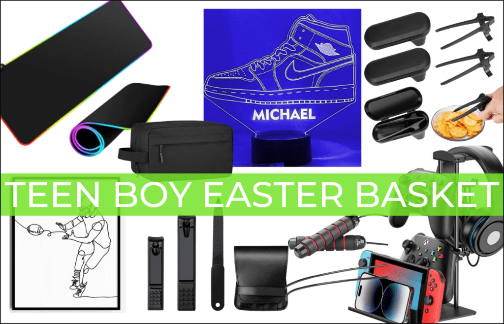 teen boy easter basket