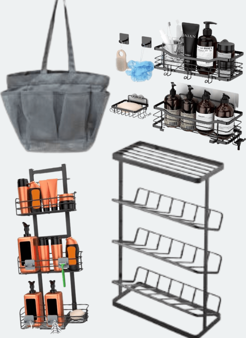 7 Shower Organizers That Will Take Your Shower Organization To The Next Level (Renter Friendly)