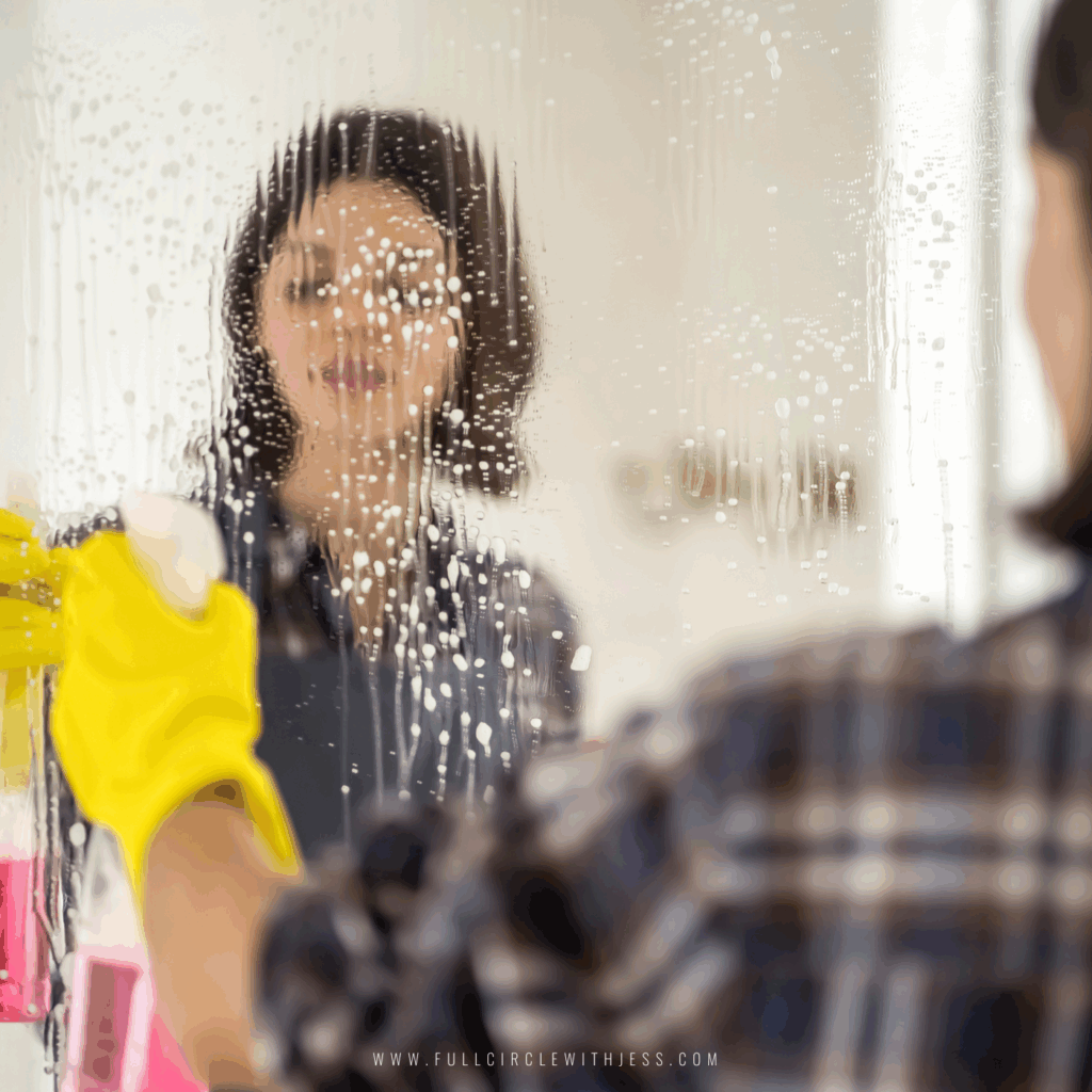 bathroom deep cleaning supplies