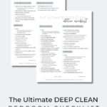 How to Deep Clean Your Bedroom (Free Checklist PDF!)